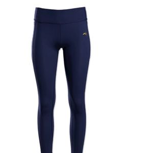 Tracksmith Allston Tights Navy Full Length Size Small